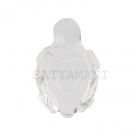 Satyamani Natural Clear Quartz Tortoise For Goodluck