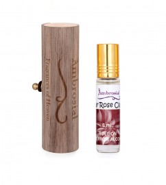 Ambrosial 8ml Rose Gift Set Natural Indian Attar Perfume Concentrate Oil