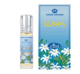 Al Rehab Jasmin Unisex Oriental Attar Concentrated Arabian Perfume Oil 6ml