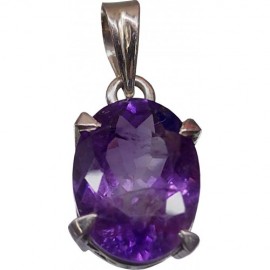 Aldomin Amethyst .925 Sterling Silver Pendant