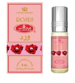 Al-Rehab Roses UniSex Oriental Attar Concentrated Arabian Perfume Oil 6ml