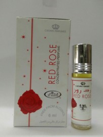 Al Rehab Red Rose 6ml Oriental Attar Concentrated Arabian Perfume Oil