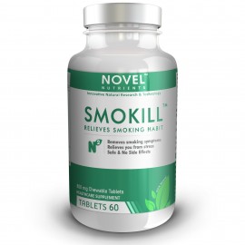 SMOKILL TM 800 MG CHEWABLE TABLET- RELIEVES FROM SMOKING