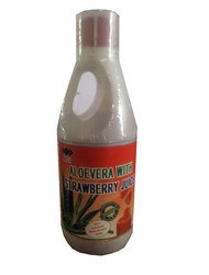 Organic Alovera With Strawberry Juice