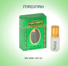 Al Nuaim Madinah 3ml Attar Perfume Oil Alcohol Free Natural Buy 1 Get 1 Free by Ambrosial