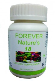 Hawaiian herbal forever nature’s 18 capsule