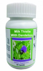 Hawaiian herbal milk thistle and dandelion capsule