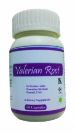 Hawaiian herbal valerian root extract capsule