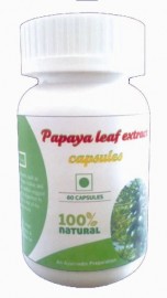 Hawaiian herbal papaya leaf extract capsule