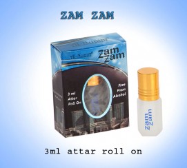 Al Nuaim Zam Zam 3ml Attar Perfume Oil Alcohol Free Natural by Ambrosial