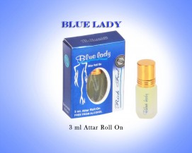 Al Nuaim Blue Lady 3ml Attar Perfume Oil Alcohol Free Natural by Ambrosial