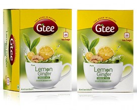 GTEE Green Tea Bags - Lemon & Ginger - 25 Tea bags