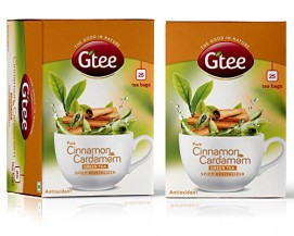 GTEE Green Tea Bags-Cinnamon & Cardamom -25 Tea Bags