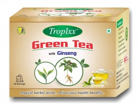 GINSENG GREEN TEA