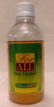 "For All" Hair Vitalizer  Non-Sticky Hair-Care Formula