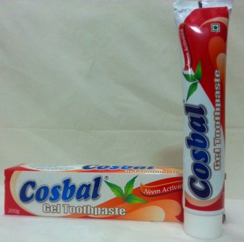 Cosbal; Gel Toothpaste