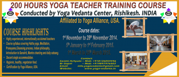 Yoga Teacher Training Course