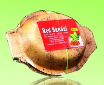 Red sandal Organic Handmade soap