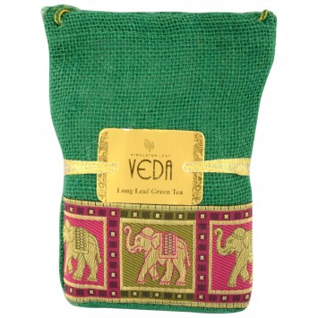 HL Veda Darjeeling Green Tea - Jute Bag - 100Gm