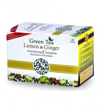 Green Tea with Lemon & Ginger (100 Teabags)