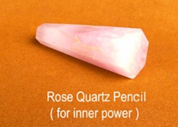 Satyamani Pencil Rose Quartz 3.5