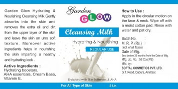 Garden Glow Cleansing milk