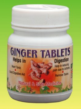 Ginger tablet