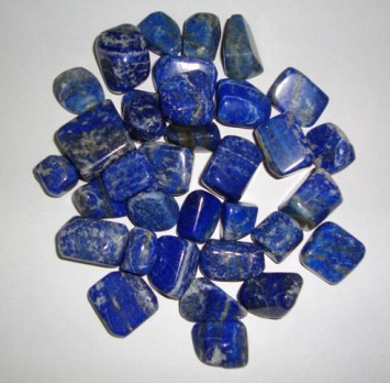 Satyamani Lapis lazulli Tumblestone Set of 5