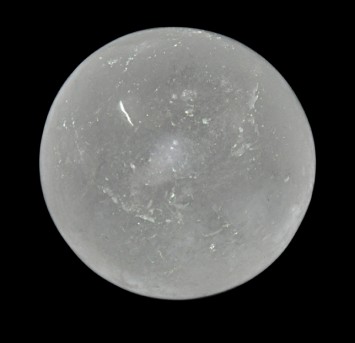 Clear Quartz Gemstone Sphere-Ball