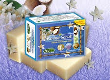 Jasmine-Scrub Handmade Soap 85 gms