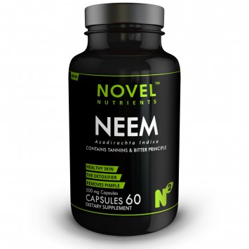 Neem (Azadirachta Indica) 500mg Capsules Skin care