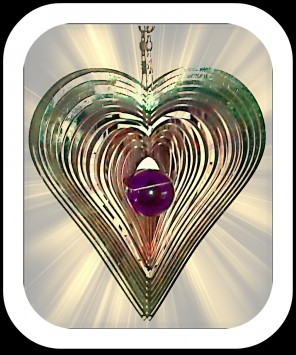 crystal spinners [heart shape]