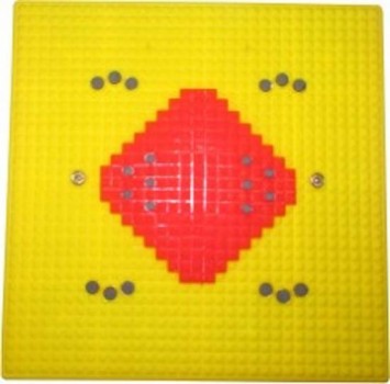 Acupressure foot mat