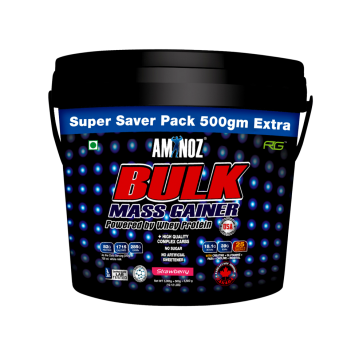 Aminoz Bulk Mass Gainer 12.12 lbs Strawberry