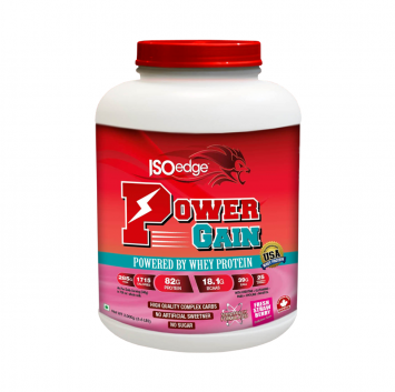 Isoedge Powergain Mass Gainer 6.6 lbs Strawberry