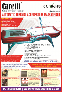 Latest Carefit 4000 korean therapy massage bed  – Rakhi Festival Offer