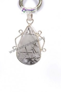 Satyamani Tourmaleted Quartz Pendant