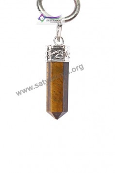 Satyamani Tiger Eye Point Energy Pendant