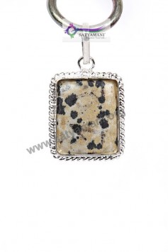 Satyamani Natural Dalmantian Jasper Pendant II