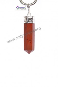 Satyamani Red Jasper Energy Point Pendant