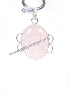 Satyamani Rose Quartz Energy Pendant III