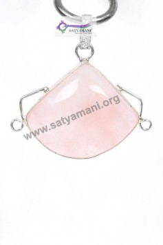 Satyamani Rose Quartz Energy Pendant V