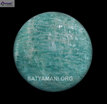 Satyamani Amazonite Gemstone Ball For Reiki Chakra Vasstu Space Healing