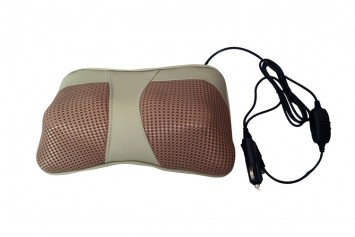 Multifunctional car neck massage pillow