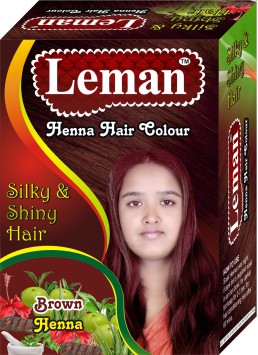 BROWN  hair HENNA