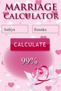 Marriage Calculator