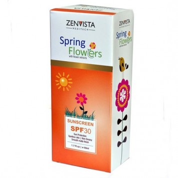 Spring Flower Sun Screen Anti Ageing Sun screen, Fairness Sunscreen, Glow Treatment