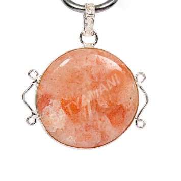 Satyamani Divine Sunstone Pendant for Sacral