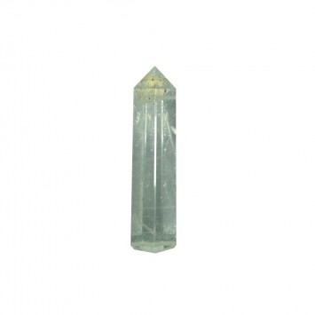 Satyamani Natural Clear Quartz Healing Pencil 1.5"