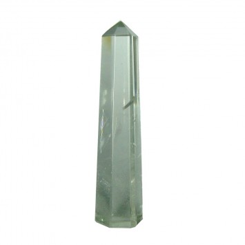 Satyamani Natural Clear Quartz Fine Healing Pencil 2.5"